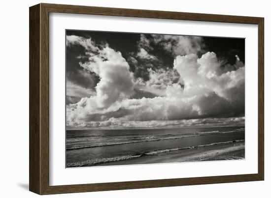 Clouds at the Beach-Lee Peterson-Framed Photographic Print