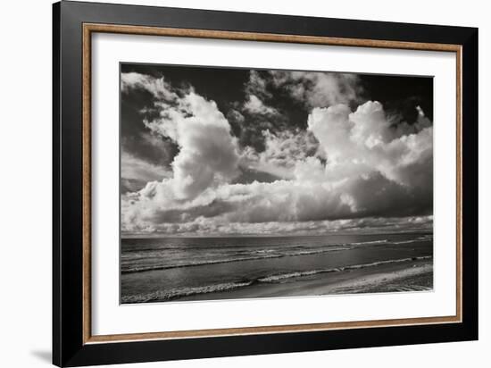 Clouds at the Beach-Lee Peterson-Framed Photographic Print