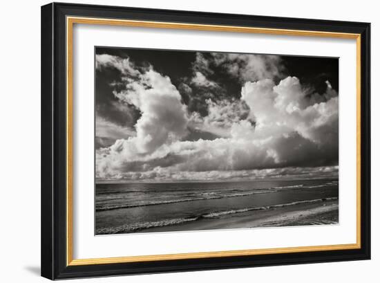 Clouds at the Beach-Lee Peterson-Framed Photographic Print