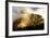Clouds Forming Over The Famous "El Captain" In Yosemite National Park-Nicholas Giblin-Framed Photographic Print