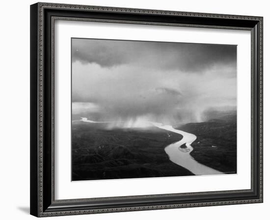 Clouds Forming Patterns over Water-Thomas D^ Mcavoy-Framed Photographic Print