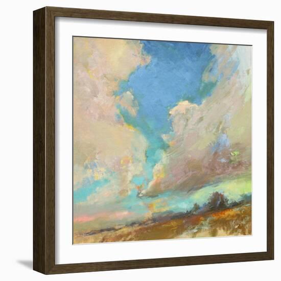 Clouds Got in My Way-Beth A. Forst-Framed Art Print