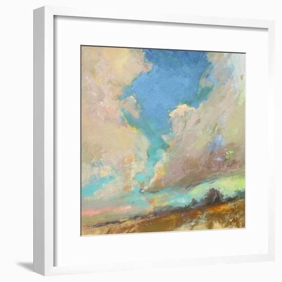 Clouds Got in My Way-Beth A. Forst-Framed Art Print