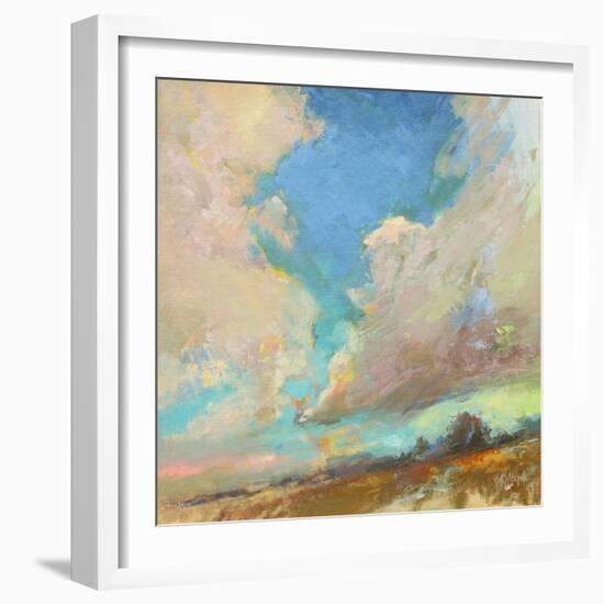 Clouds Got in My Way-Beth A. Forst-Framed Art Print