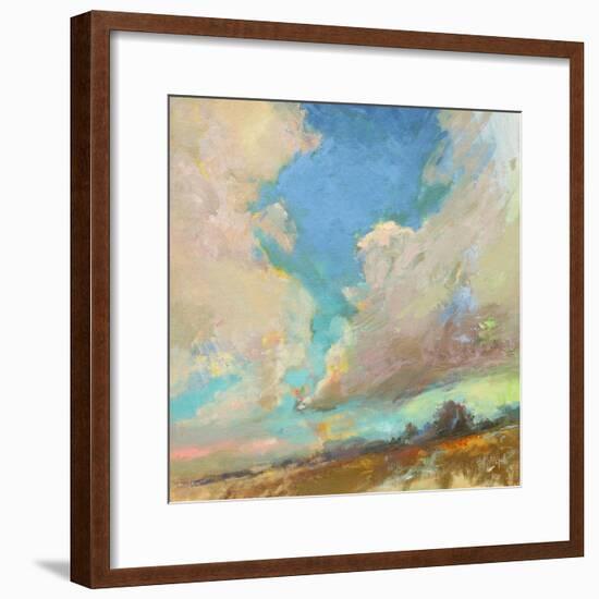 Clouds Got in My Way-Beth A. Forst-Framed Art Print