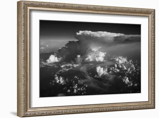 Clouds in Black and White-Art Wolfe-Framed Photographic Print
