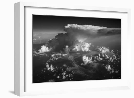 Clouds in Black and White-Art Wolfe-Framed Photographic Print