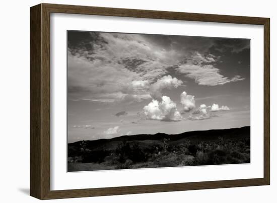 Clouds in Joshua Tree II-Erin Berzel-Framed Photographic Print