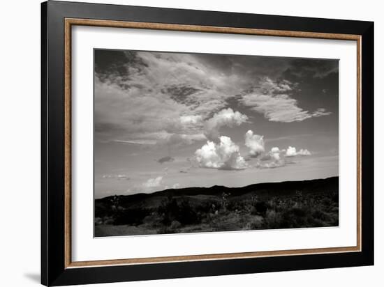 Clouds in Joshua Tree II-Erin Berzel-Framed Photographic Print