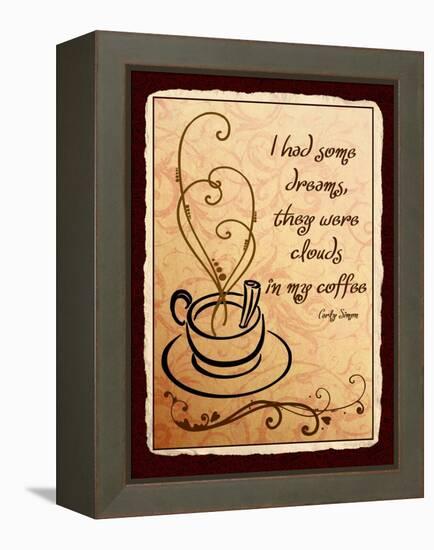 Clouds in my Coffee-Kate Ward Thacker-Framed Premier Image Canvas