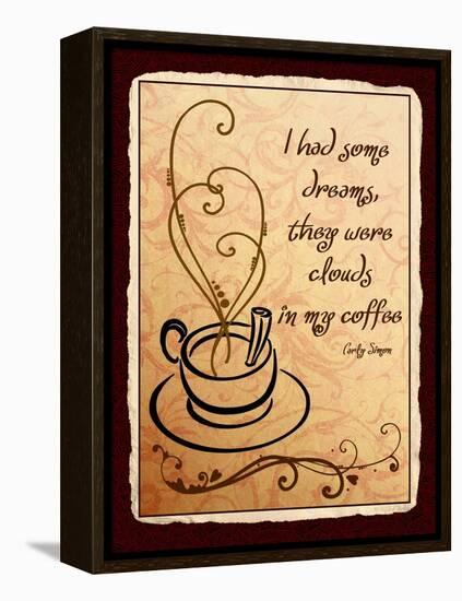 Clouds in my Coffee-Kate Ward Thacker-Framed Premier Image Canvas
