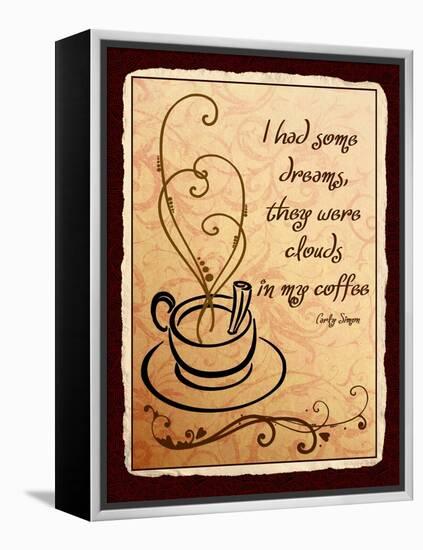 Clouds in my Coffee-Kate Ward Thacker-Framed Premier Image Canvas