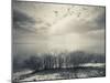 Clouds Over a Lake, Lake Peipsi, Kauksi, Ida-Viru County, Estonia-null-Mounted Photographic Print