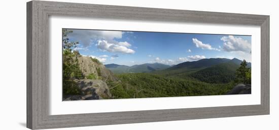 Clouds over a Mountain Range, Adirondack Mountains, New York State, USA-null-Framed Photographic Print