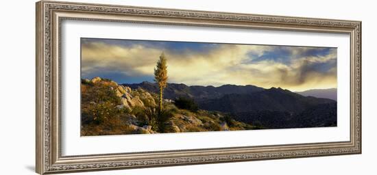 Clouds over Anza Borrego Desert State Park, San Diego County, California, Usa-null-Framed Photographic Print