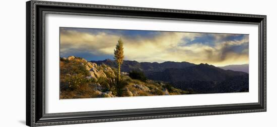 Clouds over Anza Borrego Desert State Park, San Diego County, California, Usa-null-Framed Photographic Print