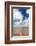 Clouds over Beach, Wadden Sea National Park, Westerheversand, Eiderstedt Peninsula-null-Framed Photographic Print