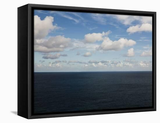 Clouds over Calm Sea-Norbert Schaefer-Framed Premier Image Canvas