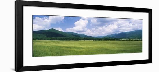 Clouds over Mountains, Cades Cove, Great Smoky Mountains, Great Smoky Mountains National Park, T...-null-Framed Photographic Print