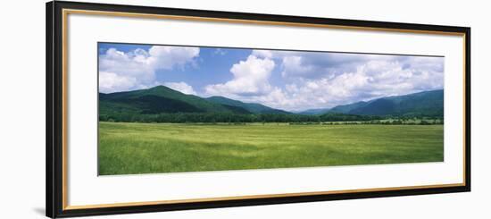 Clouds over Mountains, Cades Cove, Great Smoky Mountains, Great Smoky Mountains National Park, T...-null-Framed Photographic Print