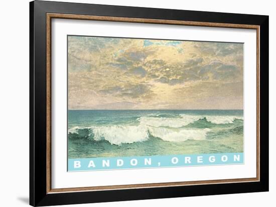 Clouds over Ocean, Bandon, Oregon-null-Framed Art Print