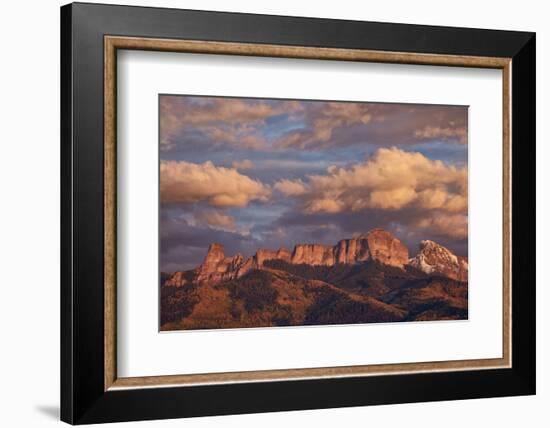 Clouds over Palisades at Sunset-James Hager-Framed Photographic Print