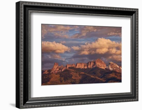 Clouds over Palisades at Sunset-James Hager-Framed Photographic Print