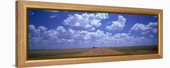 Clouds over Prairie Amarillo Tx-null-Framed Stretched Canvas