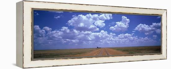 Clouds over Prairie Amarillo Tx-null-Framed Stretched Canvas