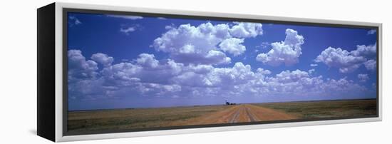 Clouds over Prairie Amarillo Tx-null-Framed Stretched Canvas