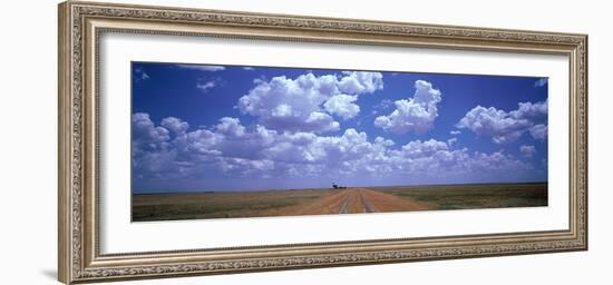 Clouds over Prairie Amarillo Tx-null-Framed Photographic Print