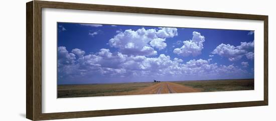 Clouds over Prairie Amarillo Tx-null-Framed Photographic Print