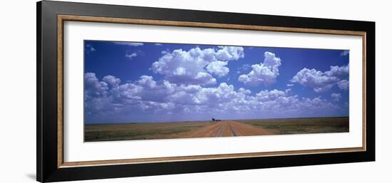 Clouds over Prairie Amarillo Tx-null-Framed Photographic Print