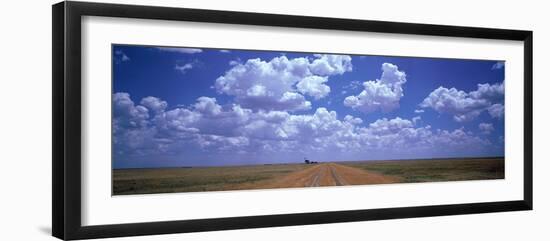 Clouds over Prairie Amarillo Tx-null-Framed Photographic Print