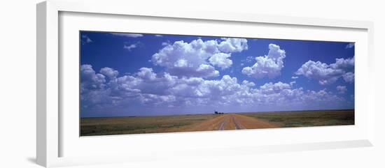 Clouds over Prairie Amarillo Tx-null-Framed Photographic Print