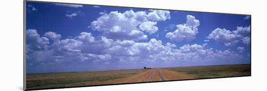 Clouds over Prairie Amarillo Tx-null-Mounted Photographic Print