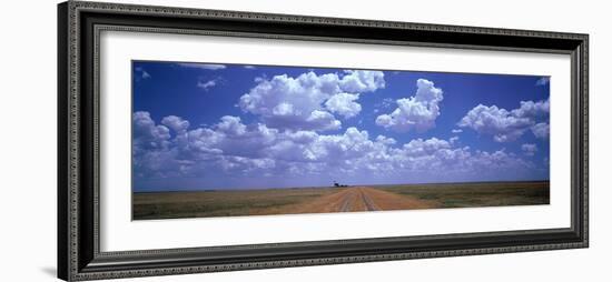 Clouds over Prairie Amarillo Tx-null-Framed Photographic Print