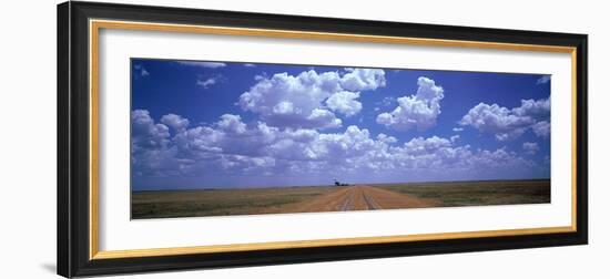 Clouds over Prairie Amarillo Tx-null-Framed Photographic Print