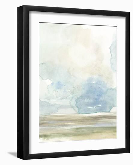 Clouds over the Marsh I-Jennifer Goldberger-Framed Art Print
