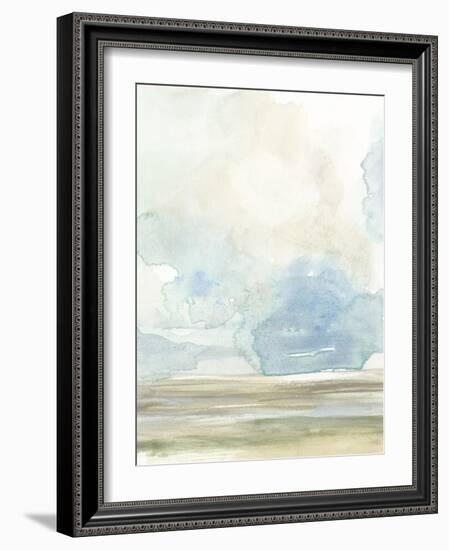 Clouds over the Marsh I-Jennifer Goldberger-Framed Art Print