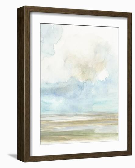 Clouds over the Marsh II-Jennifer Goldberger-Framed Art Print