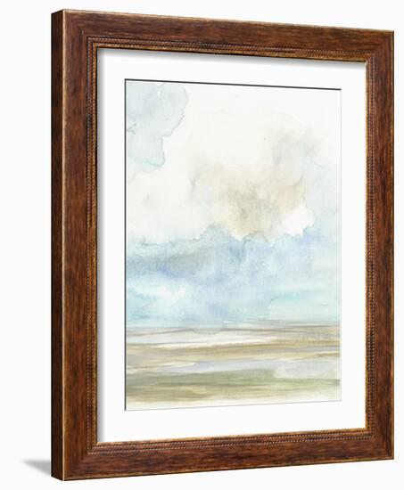 Clouds over the Marsh II-Jennifer Goldberger-Framed Art Print