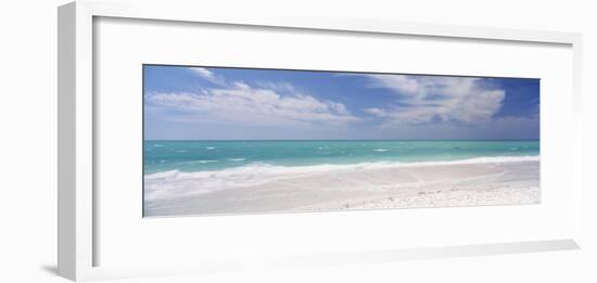 Clouds over the Sea, Lido Beach, St. Armands Key, Gulf of Mexico, Florida, USA--Framed Photographic Print