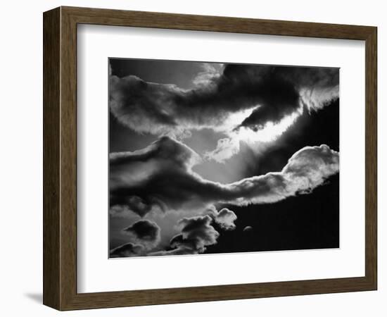 Clouds, Owens Valley, 1967-Brett Weston-Framed Photographic Print