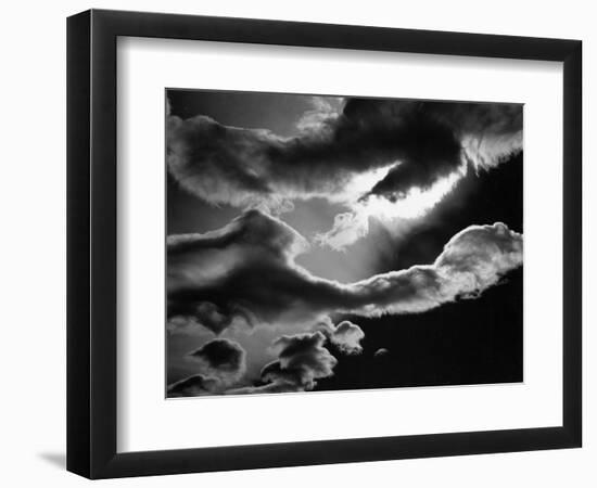 Clouds, Owens Valley, 1967-Brett Weston-Framed Photographic Print