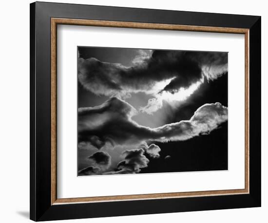 Clouds, Owens Valley, 1967-Brett Weston-Framed Photographic Print