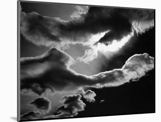 Clouds, Owens Valley, 1967-Brett Weston-Mounted Photographic Print