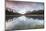 Clouds reflected in Lake Entova at dawn, Entova Alp, Malenco Valley, Sondrio province, Valtellina, -Roberto Moiola-Mounted Photographic Print