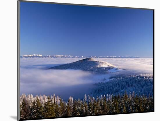 Clouds Settling Over Glacier-Richard Hamilton Smith-Mounted Photographic Print