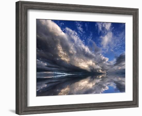 Clouds World-Philippe Sainte-Laudy-Framed Photographic Print